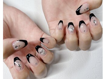 イーストネイル(East nail)/ブラックフレンチ