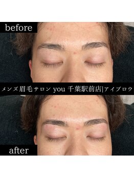 ユー 千葉駅前店(you)/メンズ眉毛/メンズ眉/千葉駅