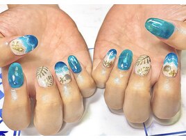 青い海デザイン