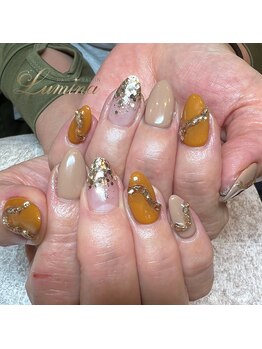 ルミナ 高崎店(Lumina)/秋ニュアンスネイル