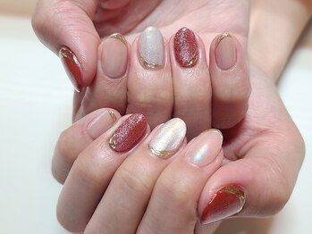 ネイルアンドまつげエクステ専門サロン スリー(THREE)/マグネット&ミラー