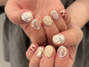 プラス サード(Plus 3rd)/キャラクターネイル by tomoe.i