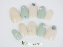 エリクサーネイル 神田(Elixir Nail)/シンプル/クーポン使用