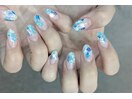 涼しげ☆夏シェルネイル