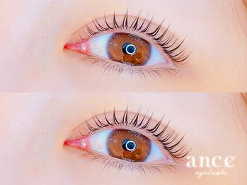アンセアイラッシュ 三宮店(ance eyelash)の写真/[三宮/フラットラッシュ/似合わせまつげパーマ］特別な日のお目元も【ance eyelash】にお任せください★
