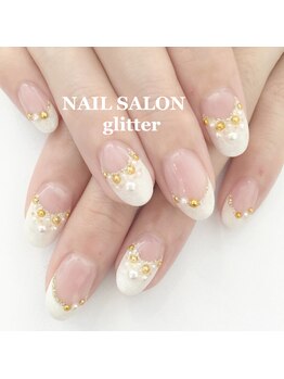 ネイルサロン グリッター(NAIL SALON glitter)/ブライダルネイル