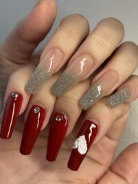 ギラギラフラッシュネイル☆