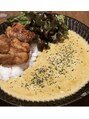 ホワイトニングビューティー 吉祥寺店&nbsp;サロン近くの「天壺」さん！写真は木曜日限定のカレーです！