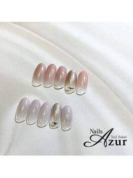 ネイルズアジュール イオン上越店(NailsAzur)/定額デザインAコース