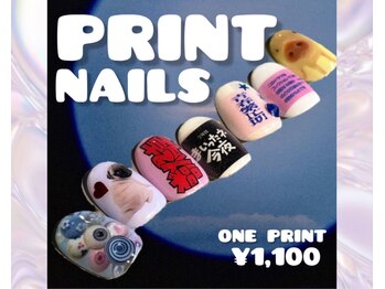 ニコネイル 下北沢店(NICO nail)の写真/【プリントネイル導入店★】推し活ネイル◎好きなお写真をお爪にプリントできます♪イベント前に◎1本¥1100