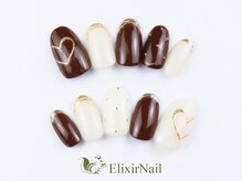 エリクサーネイル 神田(Elixir Nail)/シンプル/クーポン使用