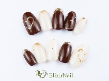 エリクサーネイル 神田(Elixir Nail)/シンプル/クーポン使用