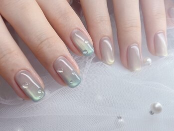 ティンク センター南 アイラッシュアンドネイル (Tink eyelash＆nail)の写真/ 【定額Cコース(120分)¥10000】パーツ配置変更OK＆300種類のカラーからお選びいただけます◎