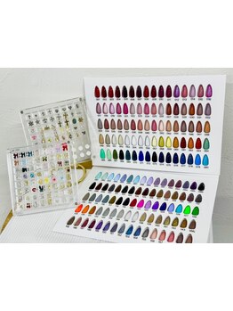 カラー・パーツの種類が豊富