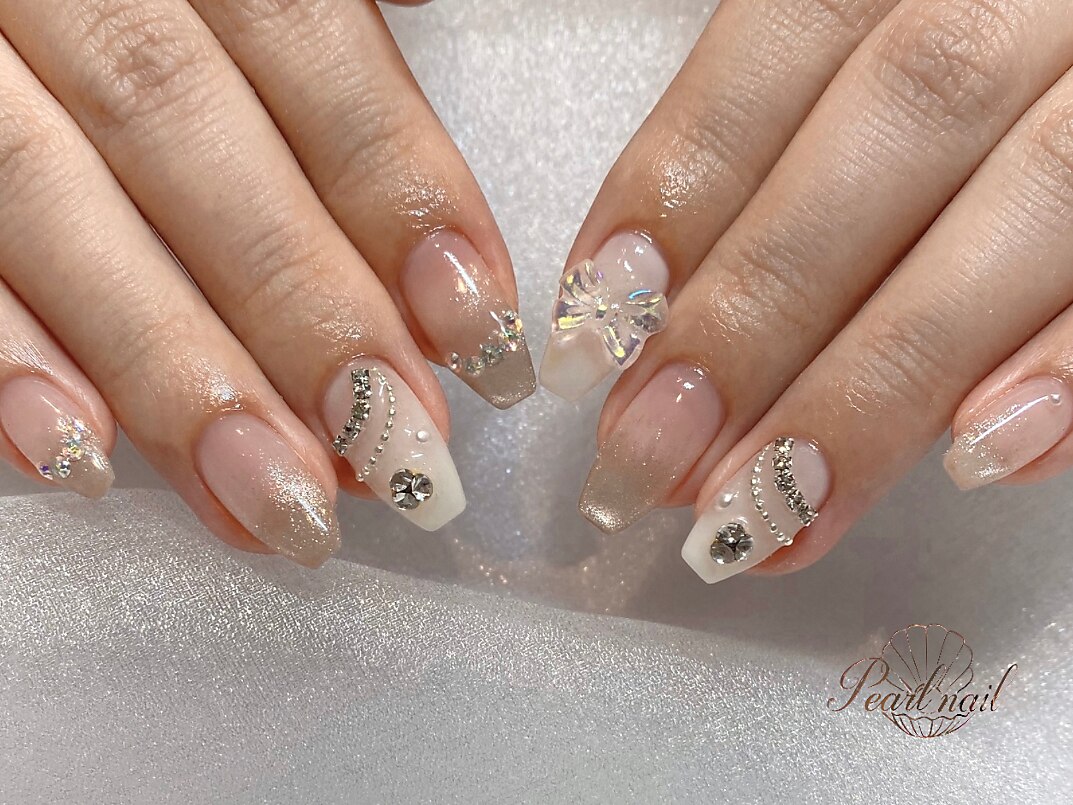 2026年冬トレンド】リボンネイルのネイルデザイン集｜人気順｜49ページ