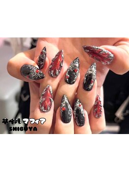 手描きアートが得意なサロン