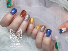 フロル(FLOR)/カラフルミッフィーネイル