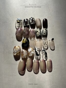 haze.【ヘイズ】【3/5 NEW OPEN(予定)】/seasonal 定額デザイン(3~6月)