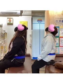 ヒデ整体院(Hide整体院)/１ヶ月後B/A　猫背矯正骨盤矯正