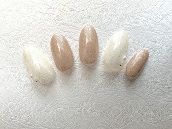 パールデザインネイル