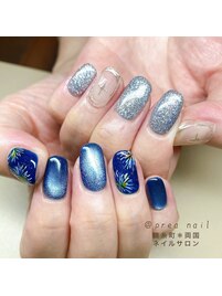 花火ネイル【両国ネイルサロン】