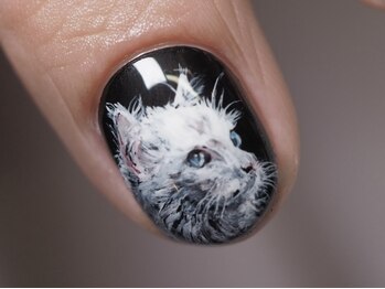 ネイルアトリエキジ(KIJI)の写真/《駐車場完備》こんなサロン待ってた!!まるでプリントの様なアートの再現力♪個性的を求めるあなたへ☆