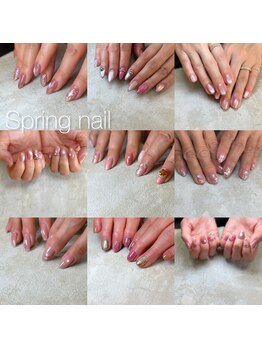 春ネイル