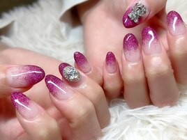 ラメグラデーション