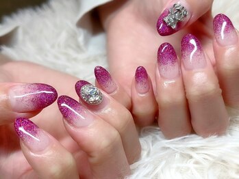 ラメグラデーション