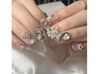 ラヴィエ(La Vie)の写真/当店大人気メニュー！今流行りのパーツやシール等豊富にご用意★他店様の画像持ち込みも大歓迎◎