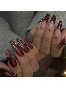 ライフ セカンド(LIFE2nd)/クリスマスネイル