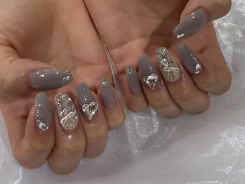 アミル(amiLe)/ブルーグレー×キラキラ☆