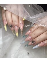 エスフィーネイルサロン ブリーユ(Esfy nailsalon Brille)/奥行きスカルプ（練習中）