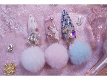 ミンズ 池袋店(minz)/【スカルプ】ファーピアス着脱可