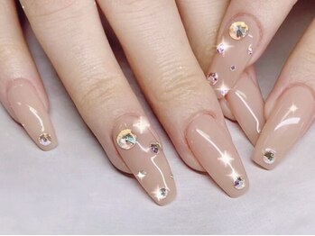 ユニネイル(U.Ni nail)の写真/カフェ併設の贅沢空間♪お洒落なプロ御用達サロンで、トレンド感あふれる上品な指先を手に入れて◎