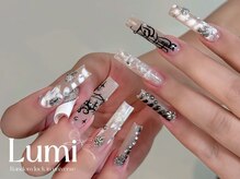 ルミネイル 大宮東口店(Lumi Nail)/透けロックシルバー