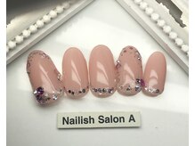 ネイリッシュサロン エー(Nailish Salon A)/キラキラネイル