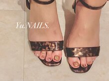 ユーネイルズ 恵比寿(Yu.NAILS.)/フット◎氷ネイル◎ミラーネイル