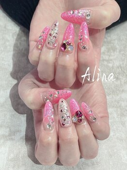 エリナネイルサロン池袋(Alina Nail Salon)/ギラギラネイル