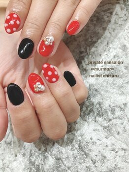 プライベート ネイルサロン マーマ(murmur)/ドットネイル