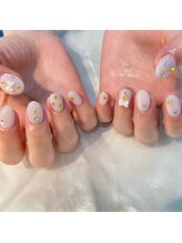 リッシュ ドゥ(RICHE deux)/推しカラーストーンネイル♪