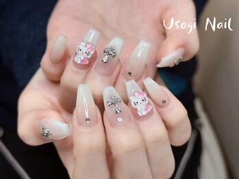 ウサギネイル 新大久保店(usagi nail)/冬ネイル