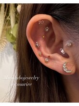 スリール(sourire)/耳ツボジュエリー