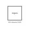 repos.eyelash & brow【1月4日OPEN(予定)】ロゴ