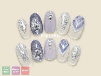 ファストネイル 高崎駅前店(FAST NAIL)/シースルー/マグネット【12339】