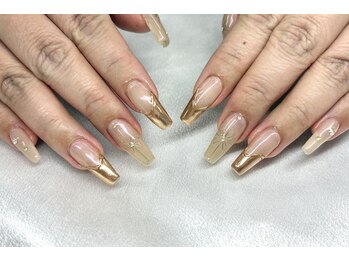 ミラーアートネイル