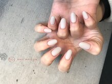 ネイルメゾン 梅田(NAIL MAISON)/ジュエルマットホワイト