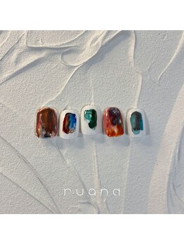 ルアナ(ruana)/絵の具アート