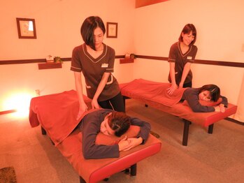 ルポ 博多筑紫口店の写真/【友達・恋人での利用OK!!】お出掛けの合間や帰りに、疲れを解消しませんか？ペアで癒しのお時間を堪能♪