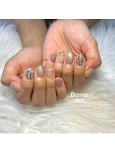 ダリア(Daria)/ショートツイードネイル